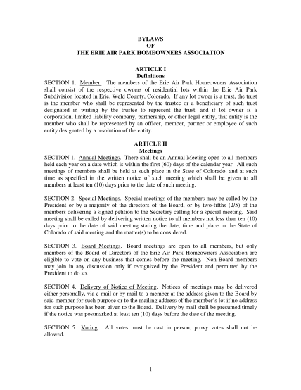 452317997-bylaws-of-the-erie-air-park-homeowners-association-article-eahoa