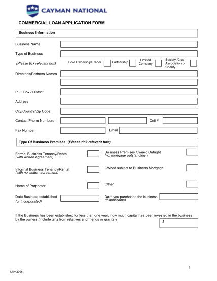 45252081-commercial-loan-application-form-426-k-cayman-national