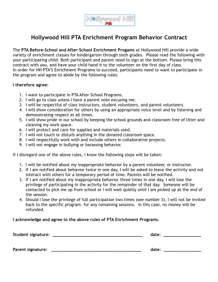 452591657-behavior-contract-pdf-hollywood-hill-pta-hhillpta