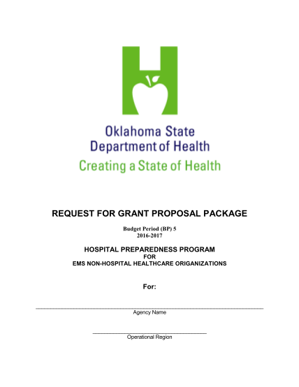 452934934-request-for-grant-proposal-package-budget-period-bp-5-20162017-hospital-preparedness-program-for-ems-nonhospital-healthcare-origanizations-for-agency-name-operational-region-rfgp-instructions-in-order-to-assure-submission-of-a-complet