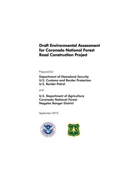 453509737-draft-environmental-assessment-for-coronado-national-forest-road-construction-project-prepared-for-department-of-homeland-security-u-cbp