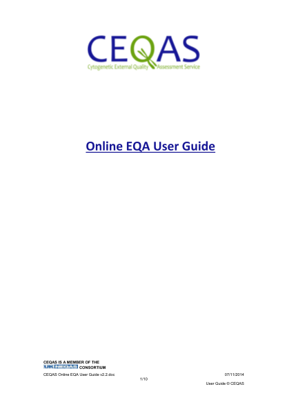 453850429-online-eqa-user-guide-ceqas-is-a-member-of-the-consortium-ceqas-online-eqa-user-guide-v2-ceqas