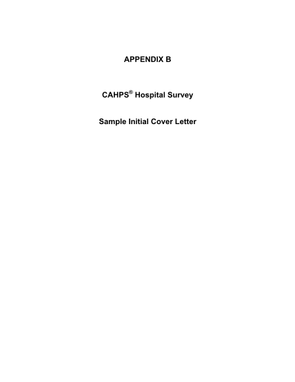 455896096-appendix-b-cahps-hospital-survey-sample-initial-cover-letter