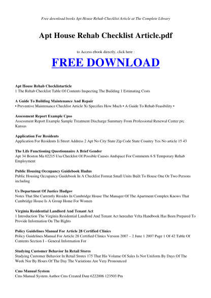 456230599-apt-house-rehab-checklist-articlepdf-download-and-read-books-apt-house-rehab-checklist-article-pdf-radiorusak-esy