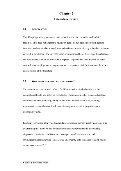 80 Literature Review Example page 2 - Free to Edit, Download