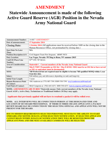 456632385-amendment-statewide-announcement-is-made-of-the-following-active-guard-reserve-agr-position-in-the-nevada-army-national-guard-announcement-number-date-of-announcement-14067-amendment-17-september-2014-closing-date-1-october-2014-all