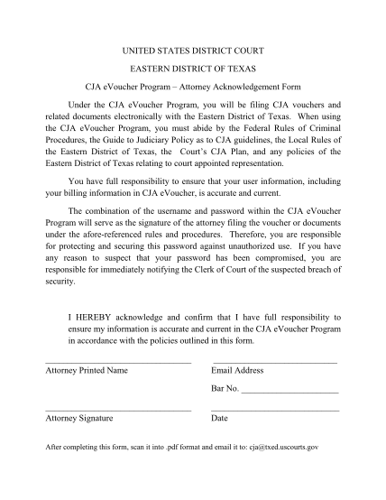 457311960-attorney-acknowledgement-us-district-court-for-the-eastern