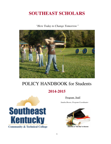 457601420-student-handbook-2014-2015-southeast-kentucky-community-southeast-kctcs