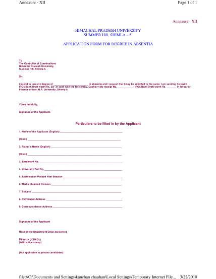 45773105-fillable-hpu-degree-absentia-form