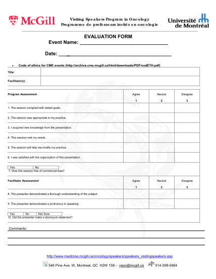 16 Evaluation Form For Event Free To Edit Download Print CocoDoc