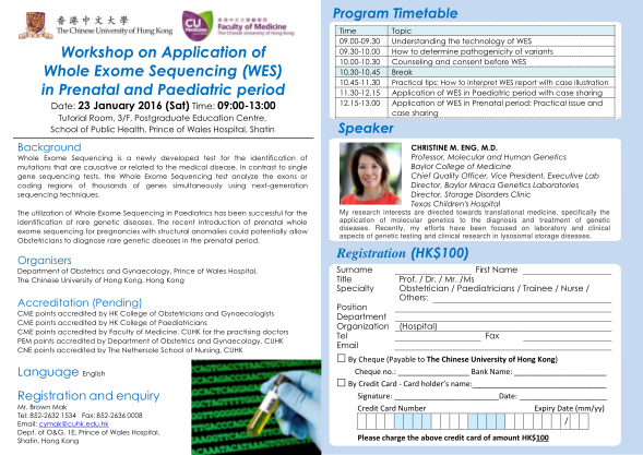 459234269-workshop-on-application-of-whole-exome-sequencing-oampg-cuhk-obg-cuhk-edu