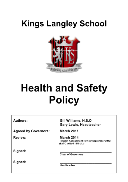 459264528-08-health-and-safety-policy-approved-mar-2011-reveiw-mar-2014-statutory-kls-herts-sch