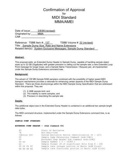 460205995-confirmation-of-approval-for-midi-standard-mmaamei-date-of-issue-originated-by-ca-3899-revised-mma-reference-tsbb-item-137-tsbb-volume-22-revised-title-sample-dump-size-rate-and-name-extensions-related-items-system