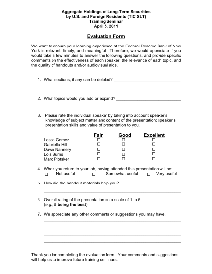 16 training evaluation form doc - Free to Edit, Download & Print | CocoDoc