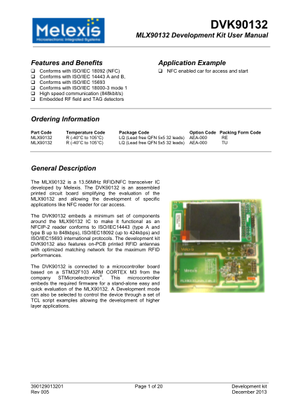 46200810-mlx90132-development-kit-user-manual