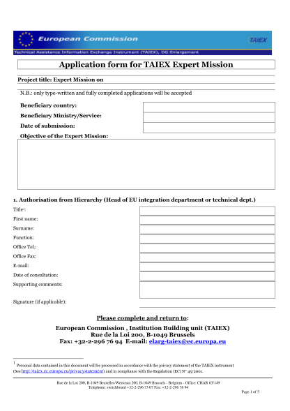 462223151-application-form-for-taiex-expert-mission-project-title-expert-mission-on-n-ugp3a-gov