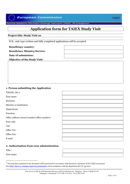 462223303-application-form-for-taiex-study-visit-project-title-study-visit-on-n-ugp3a-gov