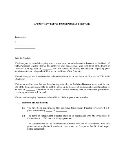 462586151-appointment-letter-to-independent-directors-xxxx-tcpl