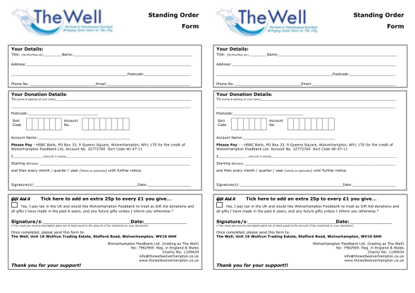 462845594-standing-order-standing-order-form-form-your-details-title-mrmrsmiss-etc-your-details-name-title-mrmrsmiss-etc-name-address-address-postcode-postcode-phone-no-thewellwolverhampton-co