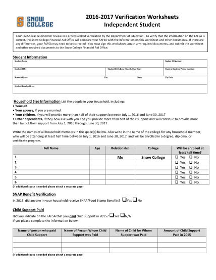 463061976-2016-2017-verification-worksheets-independent-snow-college-snow