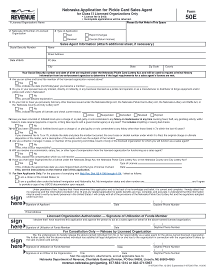 46399930-form-50e-nebraska-application-for-pickle-card-sales-agent