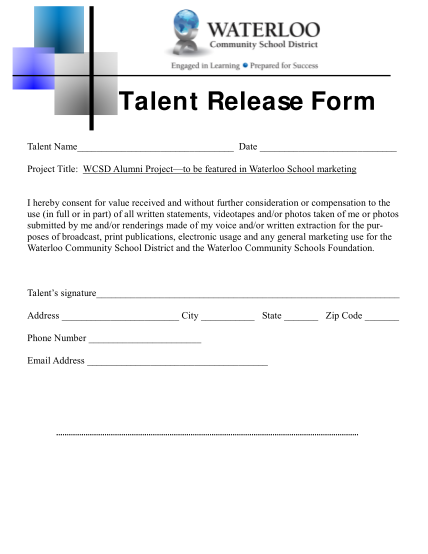 46428610-talent-release-form-alumni-waterloo-community-school-district-waterloo-k12-ia