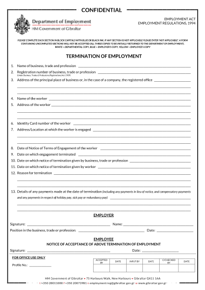 55 contract termination letter sample doc page 3 - Free to Edit ...