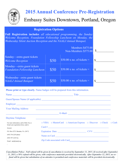 464539890-2015-annual-conference-preregistration-embassy-suites-downtown-portland-oregon-registration-options-full-registration-includes-all-educational-programming-the-sunday-welcome-reception-foundation-fellowship-luncheon-on-monday-the
