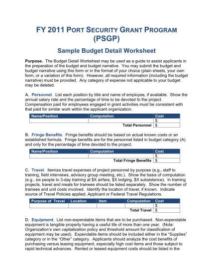 46457-fillable-psgp-budget-worksheet-template-form-fema