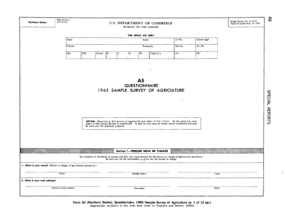 46475566-form-a5-questionnaire-1965-sample-survey-of-agriculture-usda-usda-mannlib-cornell