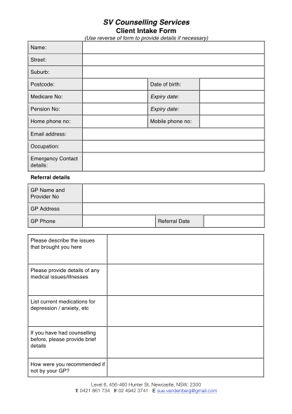 465055962-hypnosis-intake-form-sv-counselling-services