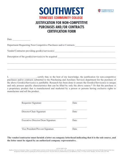 465085436-bjustificationb-for-non-competitive-purchases-andor-contracts-southwest-tn
