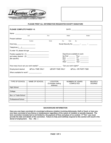 46515932-sample-employment-application-form-premier-cooperative