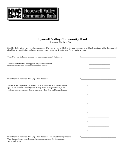46517404-reconciliation-form-hopewell-valley-community-bank