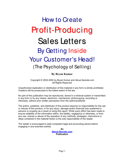 46551642-how-to-create-profit-producing-sales-letters-by-getting-cure-zone