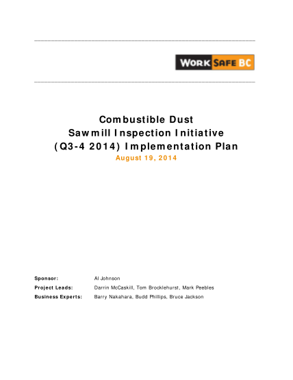 465808664-combustible-dust-sawmill-inspection-initiative-g3-4-2014-implementation-plan-combustible-dust-sawmill-inspection-initiative-g3-4-2014-implementation-plan-conifer