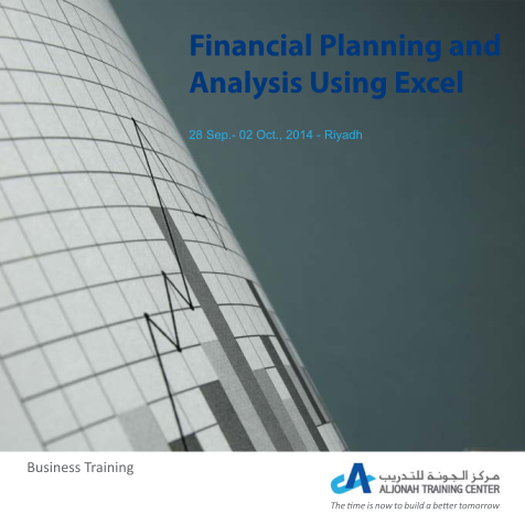 466071557-financial-planning-and-analysis-using-excel-al-jonah-training-aljonah