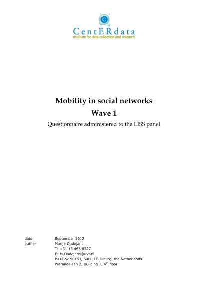 466802299-mobility-in-social-networks-wave-1-liss-data-lissdata