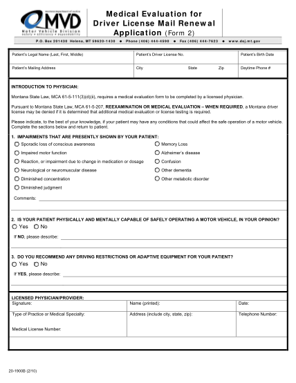 46740793-fillable-medical-evaluation-for-driver-license-mail-renewal-applicaiton-form-2-doj-mt