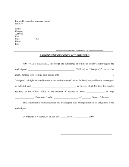 4685062-arkansas-assignment-of-contract-for-deed-by-seller