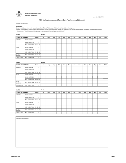 46892619-aoc-applicant-assessment-form-cash-flow-summary-statement-aviainfo-gov