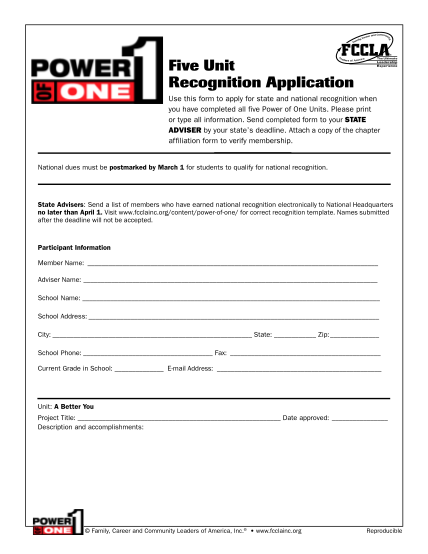 47021245-fillable-fccla-power-of-one-templates-to-type-into-form
