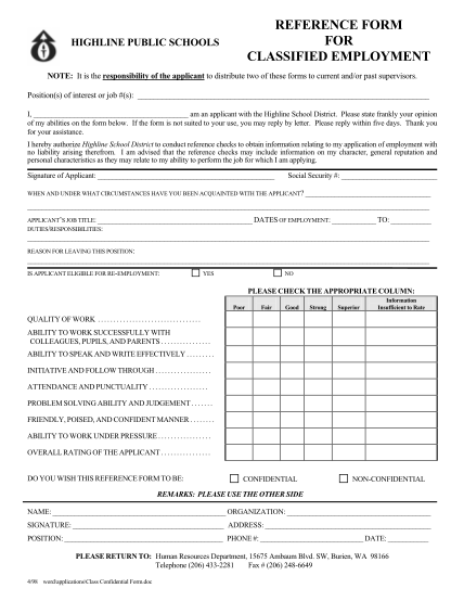 47022314-classified-confidential-reference-form-highline-schools-highlineschools