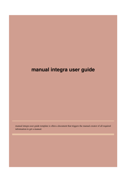 471500092-manual-integra-user-guide-getdocumentationcom