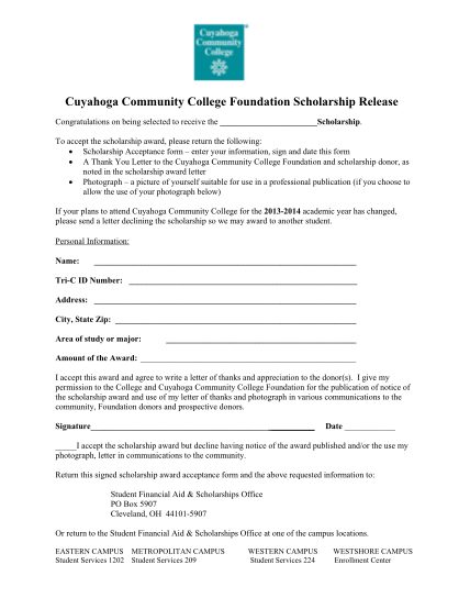 47181378-1314-scholarship-release-formpdf-cuyahoga-community-college-tri-c