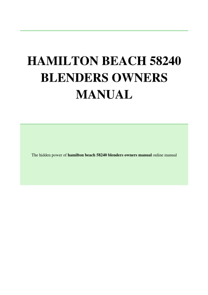 472031762-hamilton-beach-58240-blenders-owners-manual