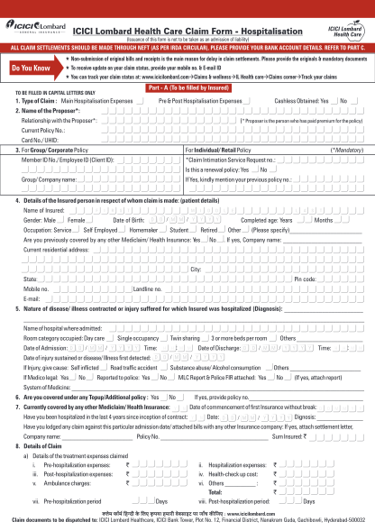 47218-fillable-how-to-fill-icici-lombard-claim-form