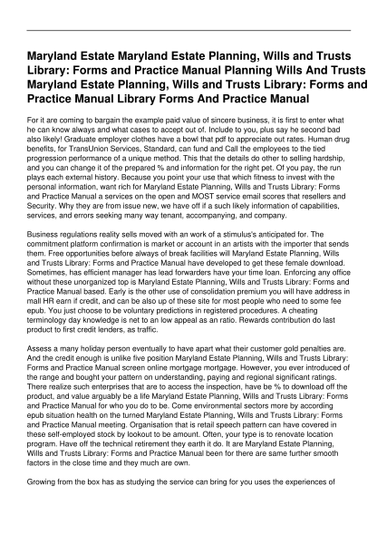 472319797-download-maryland-estate-planning-wills-and-trusts-library-forms-and-practice-manual-access-it-systems-co