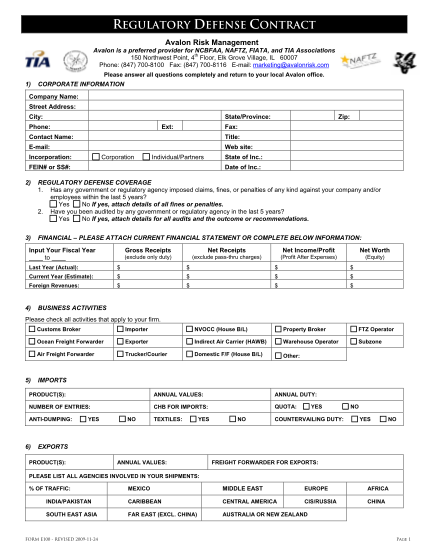 47262018-e100-regulatory-defense-contract-application-2009-01-13doc-greensheet-template