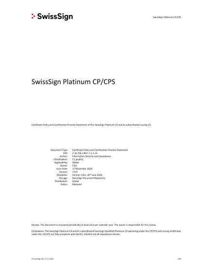 475133901-certificate-policy-and-certification-practice-statement-of-the-swisssign-platinum-ca-and-its-subordinated-issuing-cas